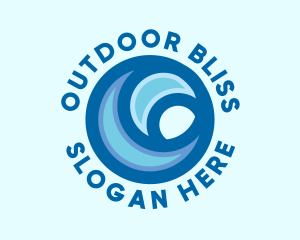 Blue Ocean Surf logo design