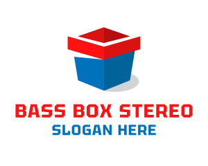 Open Box Package logo design