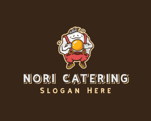 Fried Egg Smiling logo design