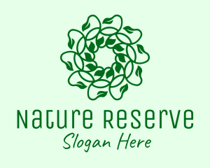 Green Natural Vines logo design