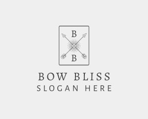 Bow Chic Arrows logo design