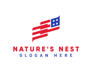 American Flag Country logo