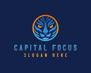 Feline Tiger Cat logo