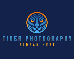 Feline Tiger Cat logo