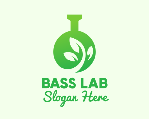 Green Eco Laboratory logo design