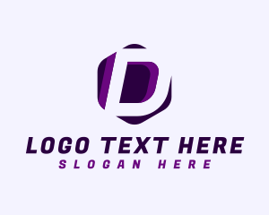 Brand - Business Hexagon Letter D logo design