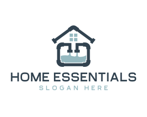 Home Plumber Maintenance logo design