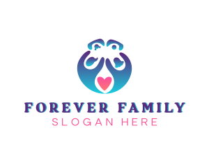 Family Heart Foundation logo design