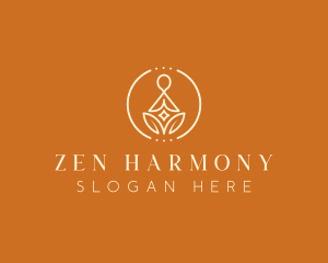 Yoga Spiritual Zen logo design