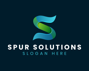 Business Startup Letter S logo design