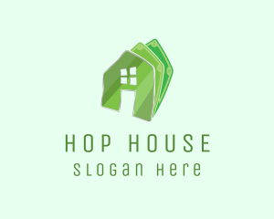 Money House Rent logo design