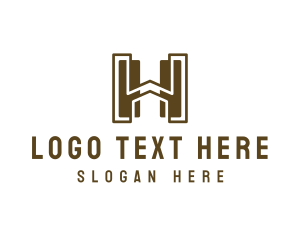 Generic Business Agency Letter H Logo