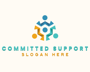 Community Charity Support logo design