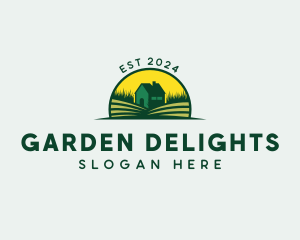 Farmhouse Field Garden logo design