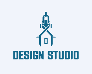 Architectural Drafting Compass  logo