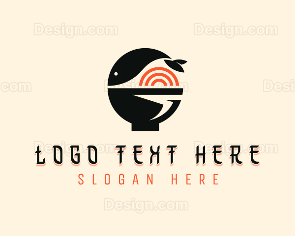 Fish Noodle Bowl Logo