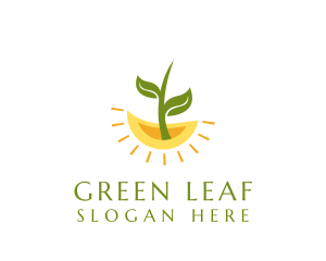 Botany Plant Leaf  logo