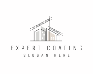 House Building Structure logo design