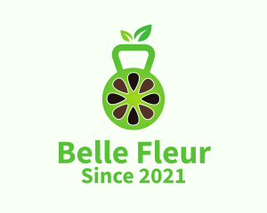 Kettle Bell Lime Juice logo design