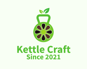 Kettle Bell Lime Juice logo design