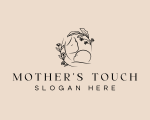 Mother Baby Childcare logo design