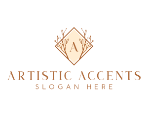 Floral Elegant Ornament logo design