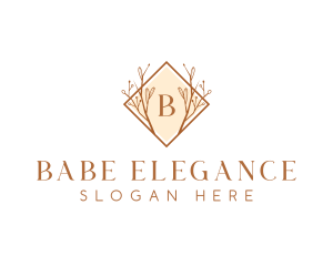 Floral Elegant Ornament logo design