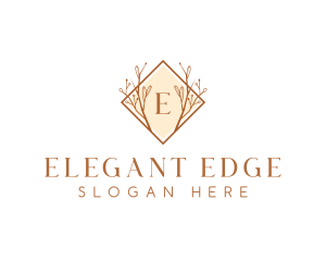 Floral Elegant Ornament logo design