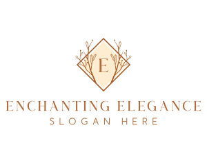 Floral Elegant Ornament logo design