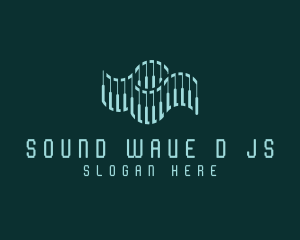 Technology Wave Science logo design