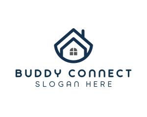 Blue Bowl House logo design