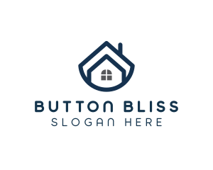 Blue Bowl House logo design