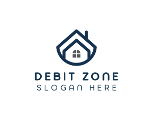 Blue Bowl House logo design