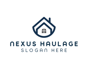 Blue Bowl House logo design