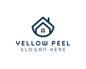 Blue Bowl House logo design