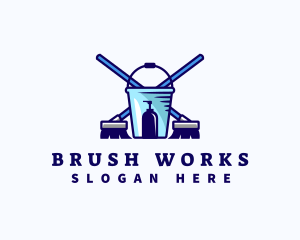 Brush Bucket Sanitation logo