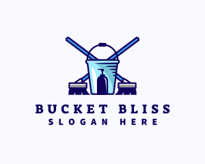 Brush Bucket Sanitation logo design