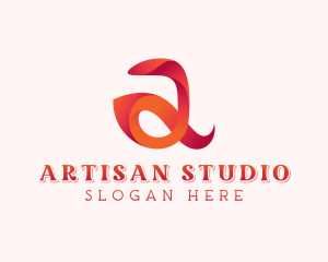 Creative Studio Letter A logo design