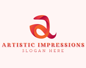 Creative Studio Letter A logo design