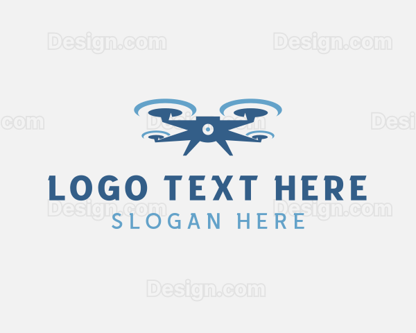 Drone Camera Quadcopter Logo