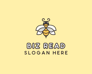 Yellow Honey Bee  logo design