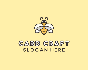 Yellow Honey Bee  logo design