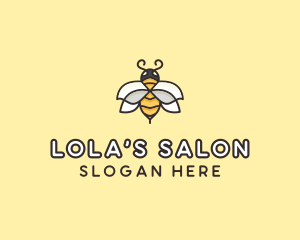 Yellow Honey Bee  logo design