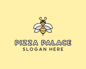 Yellow Honey Bee  logo design