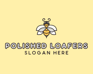 Yellow Honey Bee  logo design