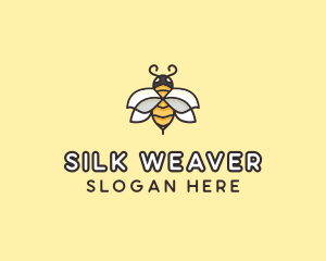 Yellow Honey Bee  logo design