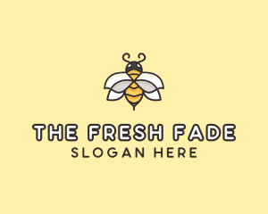 Yellow Honey Bee  logo design