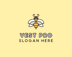 Yellow Honey Bee  logo design