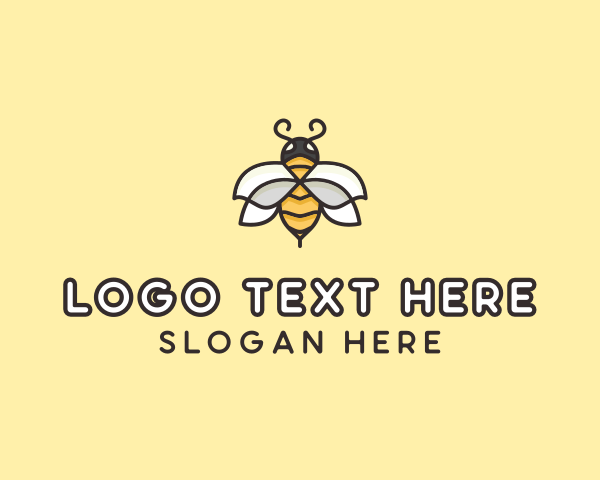 Honey logo example 1