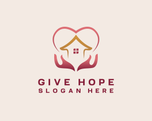 Heart Home Foundation logo design
